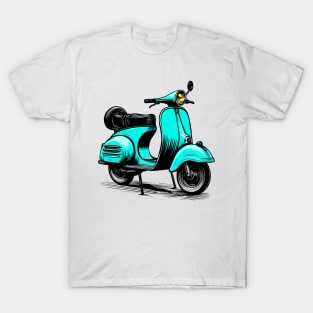 Scooter (turquoise) T-Shirt